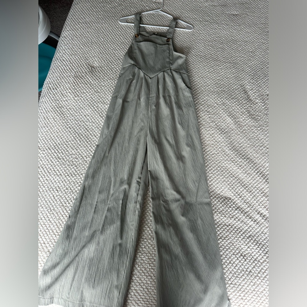 Tan jumpsuit